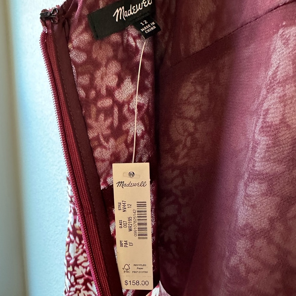 ☀️ New! MADEWELL Ruffled Scoopneck Maxi Dress in Floral - Picture 11 of 16